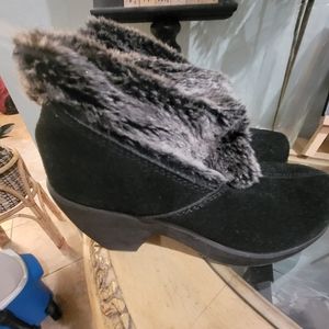 FAUX Fur Boot. Used them for couple hours. Were to small. Original price 70.00